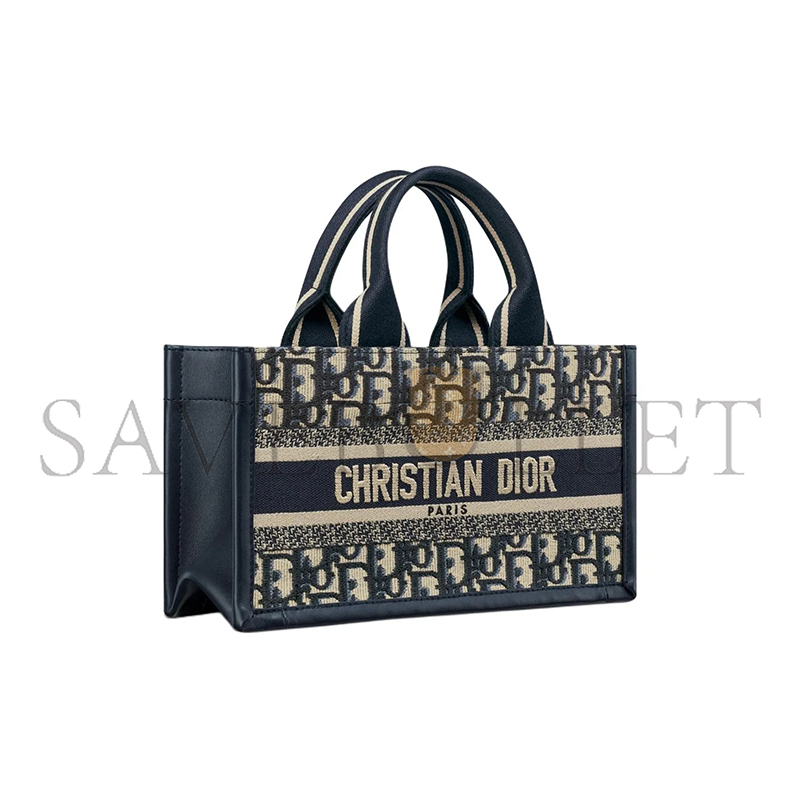 D*or east-west book tote with shoulder strap m1326czbb-m928 (27*14*11cm)